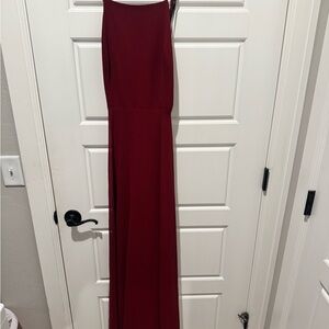 Mythical Kind of Love Wine Red Maxi Dress